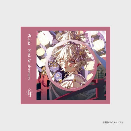 ジャケット風缶バッジ／First Anniversary