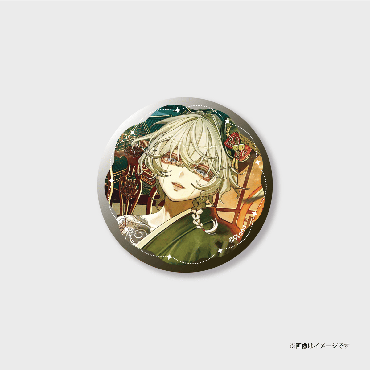 ジャケット風缶バッジ／チンチロリズム | 9Lana Official Online Store