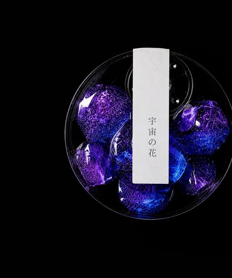 7月限定】宇宙の花 -紫陽花色- | Candle Shop Film