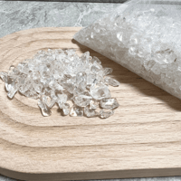 さざれ石 水晶 浄化アイテム 100g お皿付き