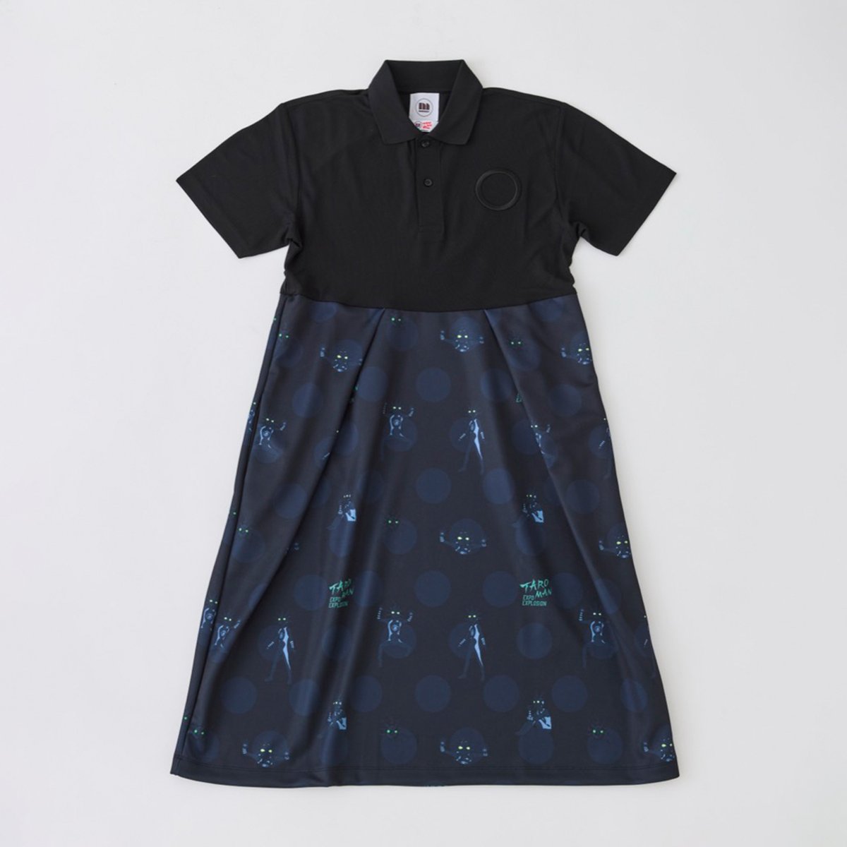 ポロワンピース/黒 | MONDE x GOSAY store