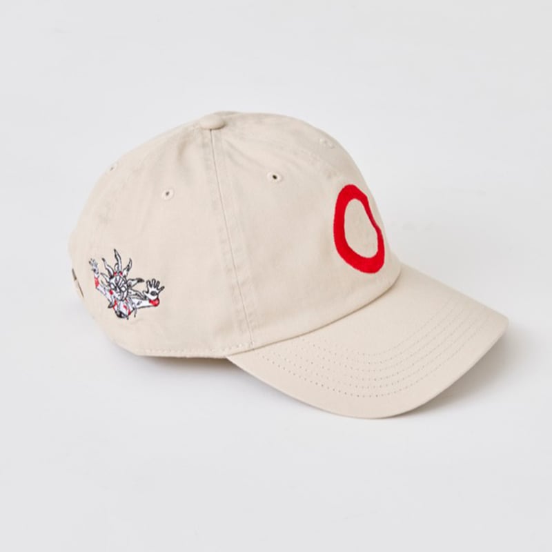 CHANEL ベージュ ロゴ刺繍キャップ CHANEL ベージュキャップ ロゴ刺繍 otto985×New Era 24AW