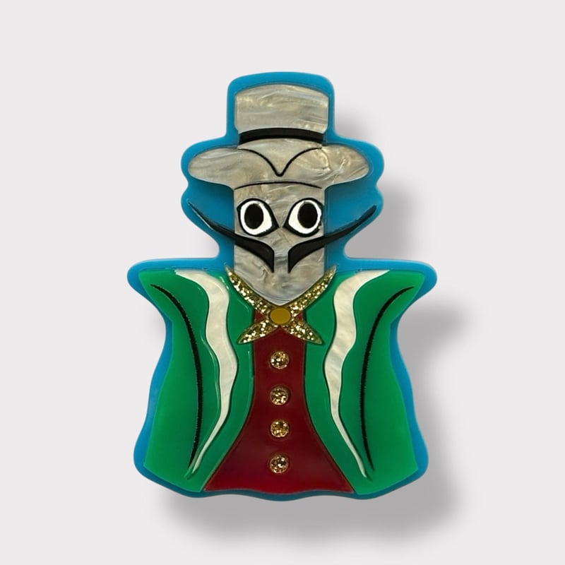 アクリルブローチ/水差し男爵 | GOSAY store