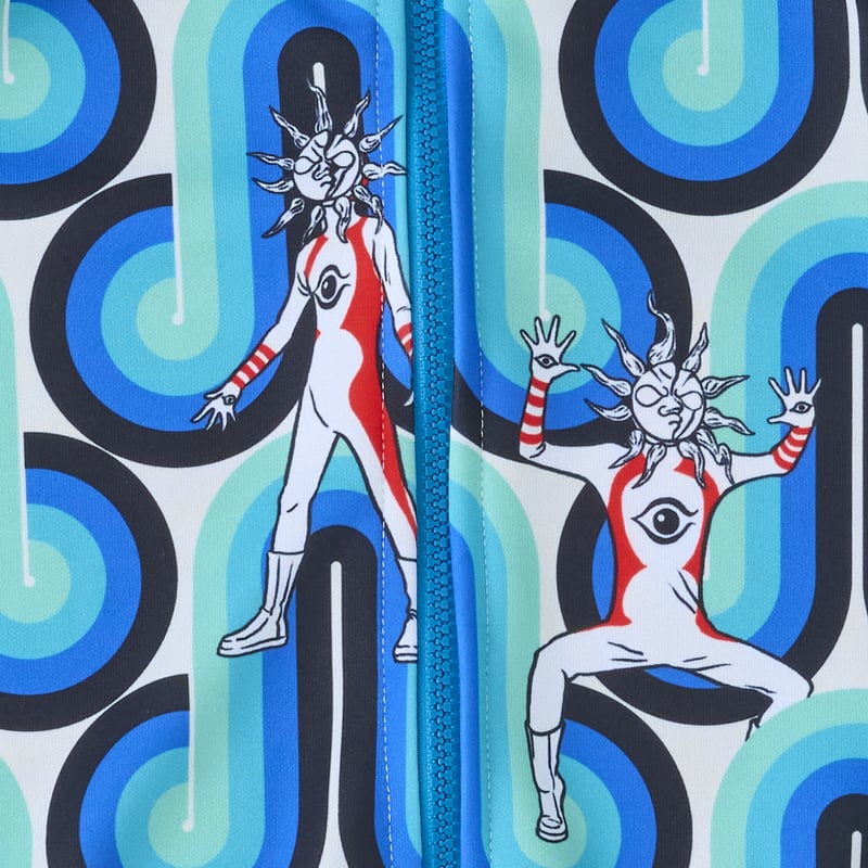 ハイネックジャージ/青 | MONDE x GOSAY store