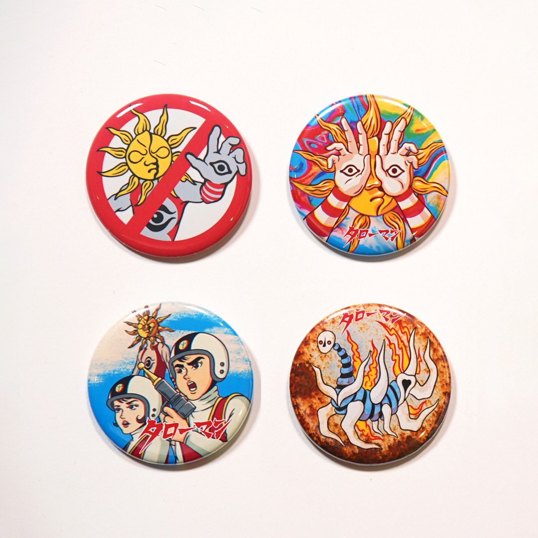 大長編タローマン万博大爆発 でたらめ缶バッチ（ランダム/全8種