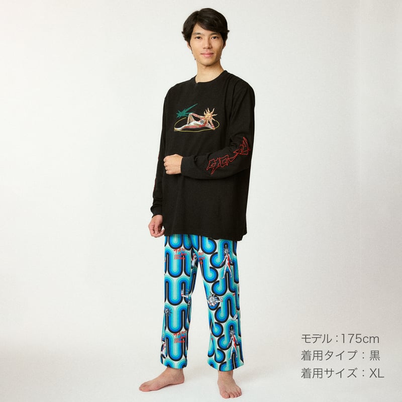 刺繍ロン T/白 | MONDE x GOSAY store