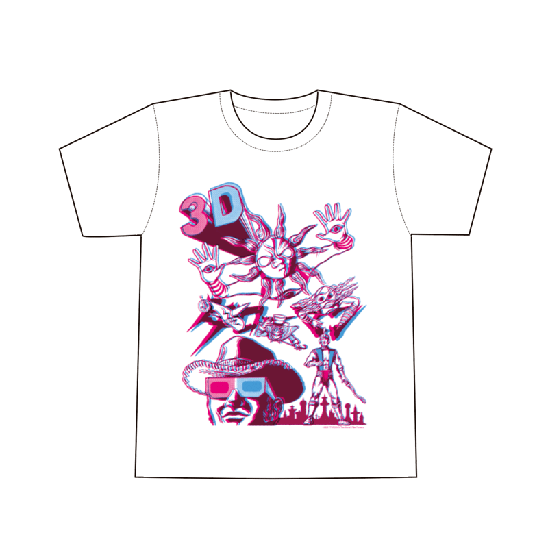 大長編タローマン万博大爆発 3D Tシャツ | GOSAY store