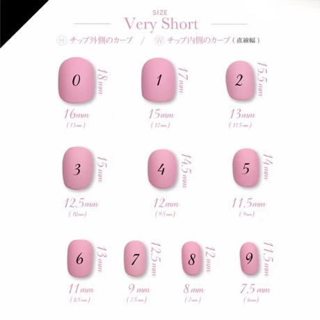 (★レターパックライト発送)サイズ計測用チップ(まずはこちらをご注文下さい)