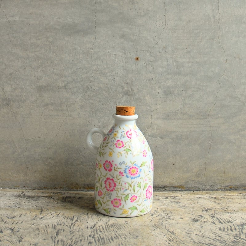 陶器の花柄ミルクピッチャー | 8blanks