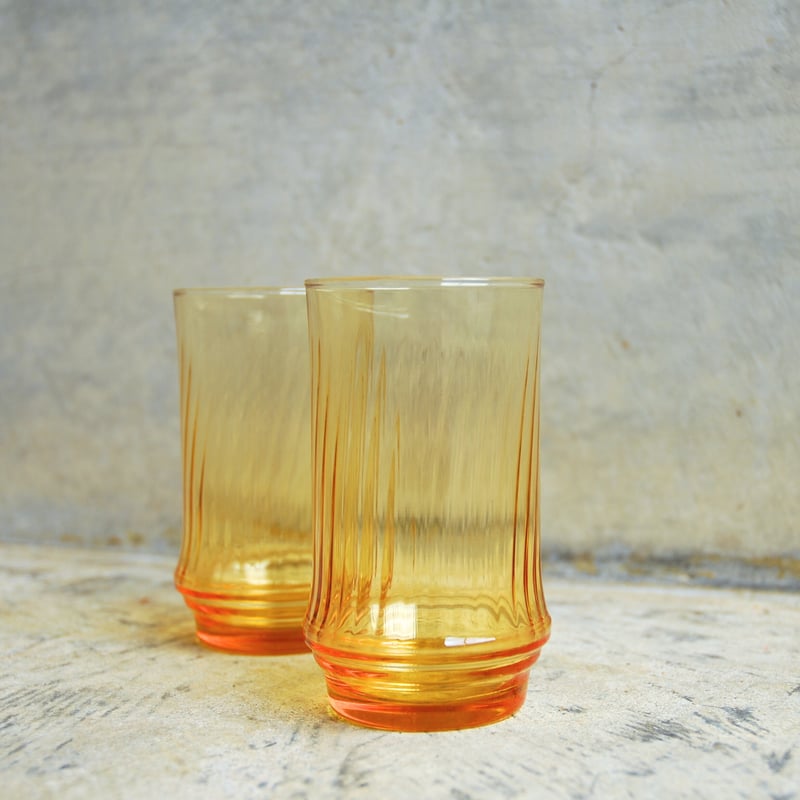 琥珀色のゆらぎグラス 〈50A〉 | 8blanks