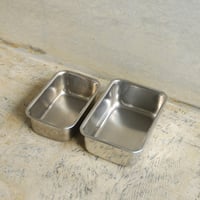 ステンレスの深型角バッド　〈60A〉