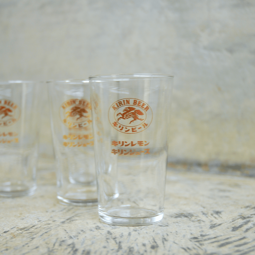 未使用品　グラス42個　7ケース　キリンビール　キリンレモン　昭和レトロ　販促品 未使用品 グラス42個 7ケース キリンビール キリンレモン 昭和レトロ