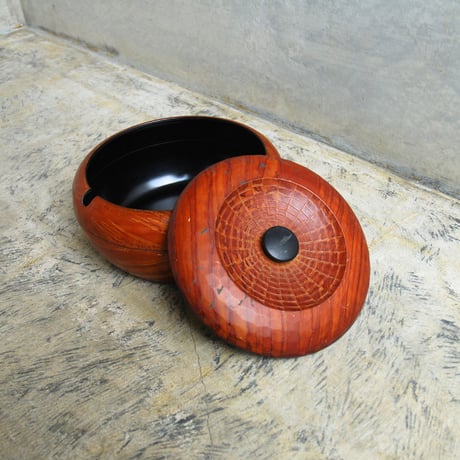 木目が美しい蓋付きおひつ　〈100A〉