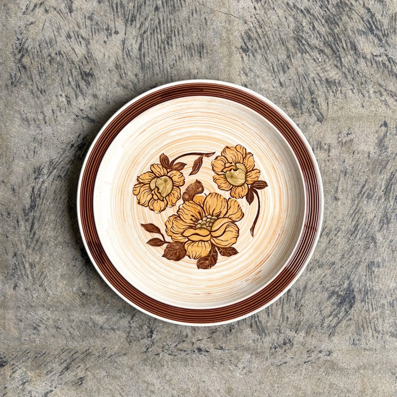 花文様のヴィンテージ絵皿 | 8blanks