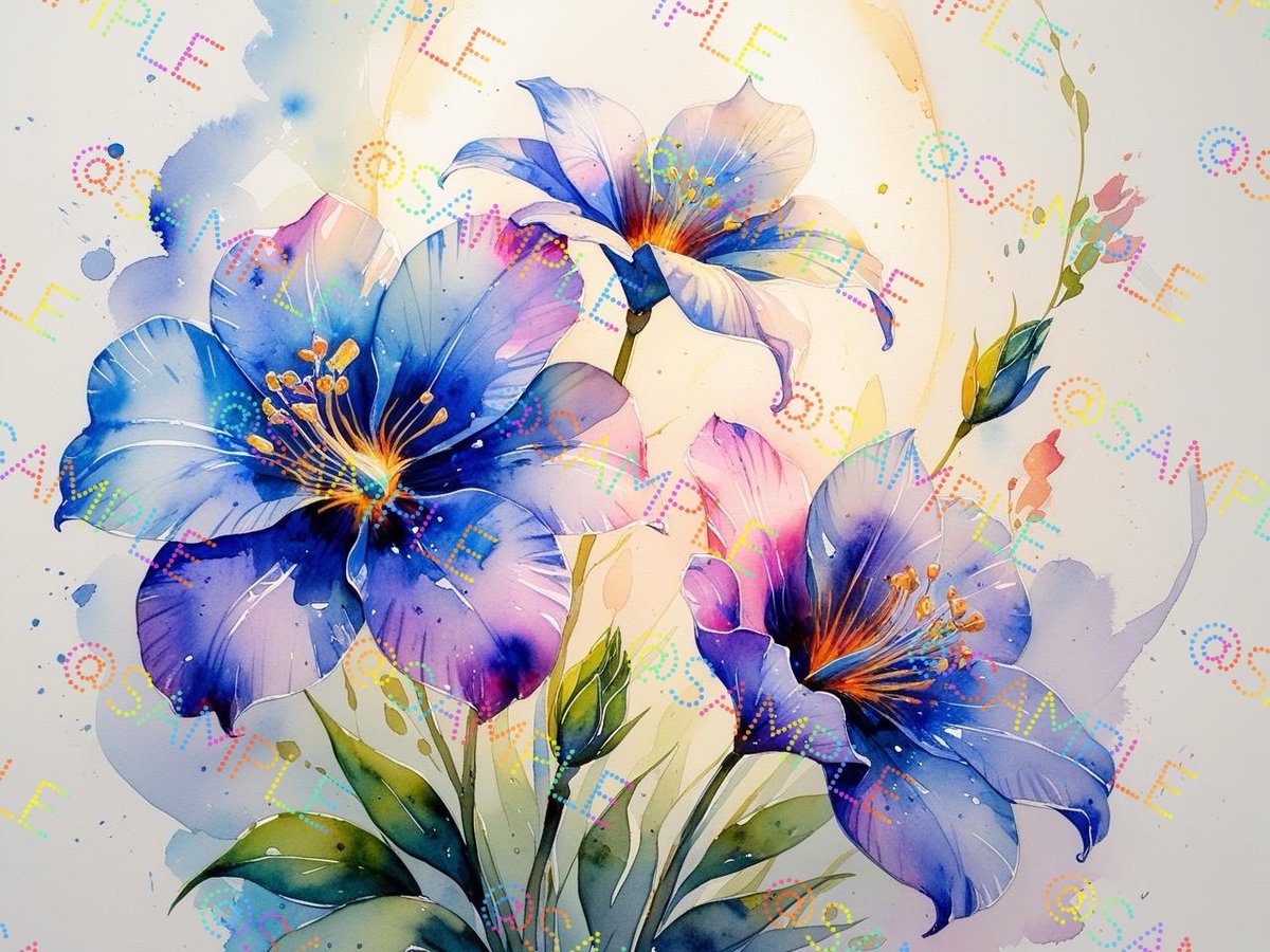 花の絵 花の絵ファンタジック水彩画展 | Hiroshima Art Scene