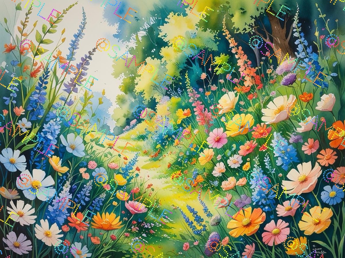 花の絵 Flower_i_46 | Cheerful Time