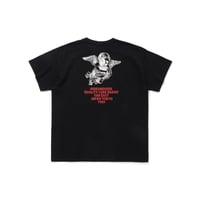 [HIDE AND SEEK]Angel S/S Tee/BLACK