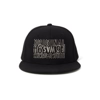 [HIDEANDSEEK×Toru Nishiura]Original H&S Baseball CAP/BLACK