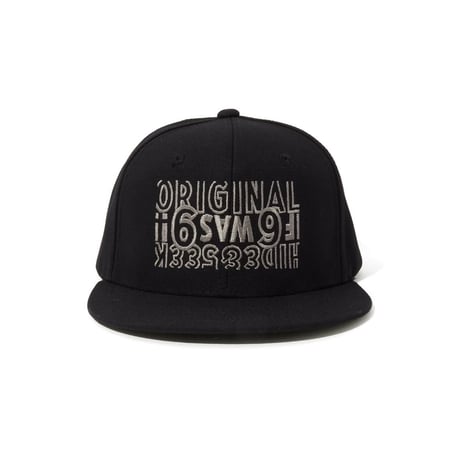 [HIDEANDSEEK×Toru Nishiura]Original H&S Baseball CAP/BLACK