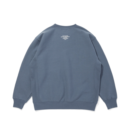 [HIDE AND SEEK]H Sweat Shirt/D-Blue