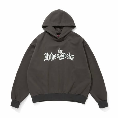 [HIDEANDSEEK×Toru Nishiura]The H&S Hooded Sweat Shirt/C-GRY