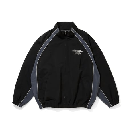 [HIDE AND SEEK]Track Jacket(26ss)/ BLK×C-GRY