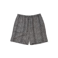 [HIDE AND SEEK]Leopard Short/GRY