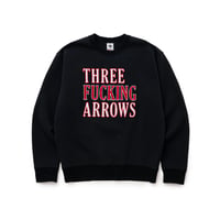 [RATS]CLASSIC EMBROIDERY CREW NECK SWEAT/BLACK