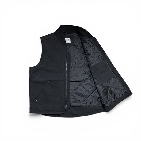 [ANDFAMILYS]Working Duck Vest/BLACK