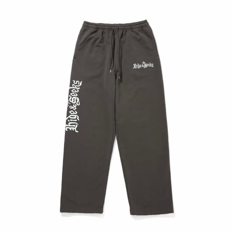 [HIDEANDSEEK×Toru Nishiura]The H&S Sweat Pants/C-GRY