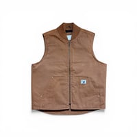 [ANDFAMILYS]Working Duck Vest/BROWN