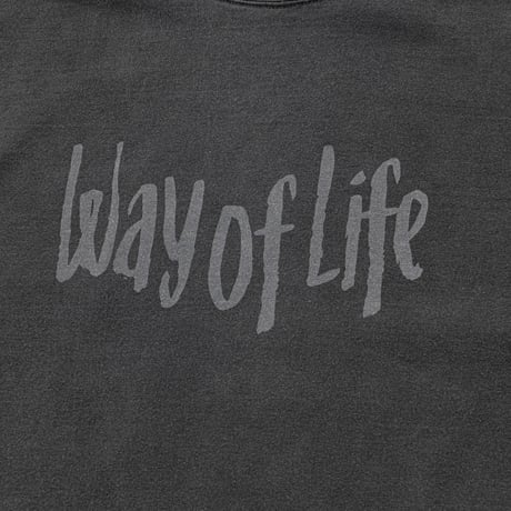 [RATS]WAY OF LIFE TEE/BLACK