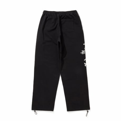 [HIDEANDSEEK×Toru Nishiura]The H&S Sweat Pants/BLK