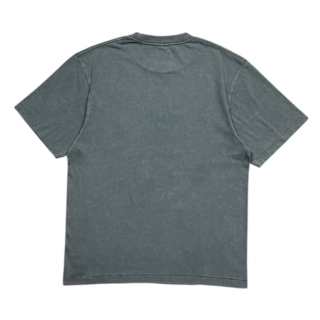 [ANDFAMILYS]Pigment Dye Tee - Monster A -RED/FADE BLACK