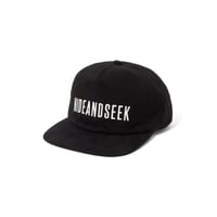 [HIDE AND SEEK]Logo Trucker CAP/BLACK