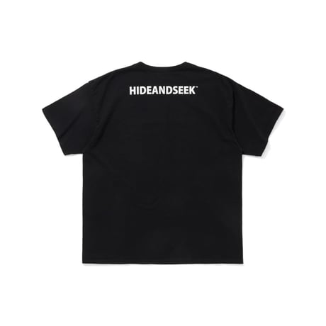 [HIDE AND SEEK]90s S/S Tee/BLK×WHT