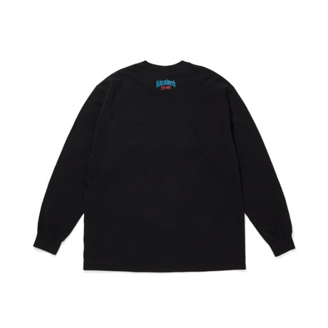 [HIDE AND SEEK]St Maria L/S Tee(Front)/BLACK
