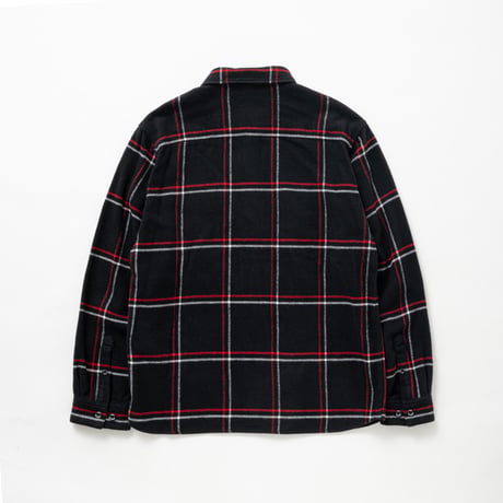 [RATS]COTTON FLANNEL CHECK SHIRT/RED CHECK
