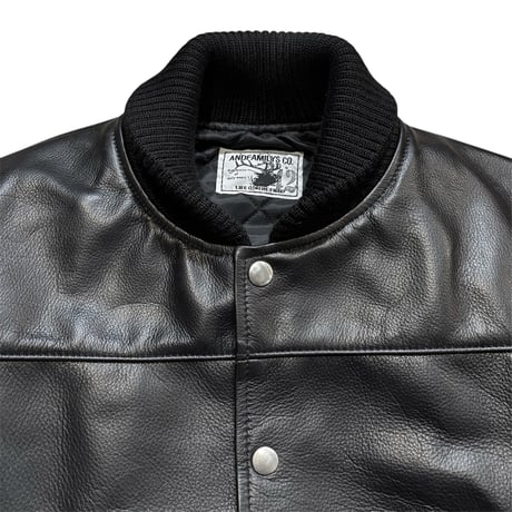 [ANDFAMILYS]Steer Oil Pharaoh Jacket/BLACK