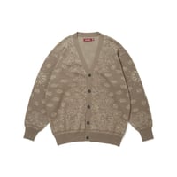 [HIDE AND SEEK]Bandana Cardigan/BEIGE