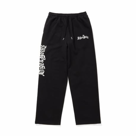 [HIDEANDSEEK×Toru Nishiura]The H&S Sweat Pants/BLK