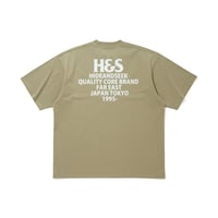 [HIDE AND SEEK]H&S S/S Tee(26ss)/BEIGE