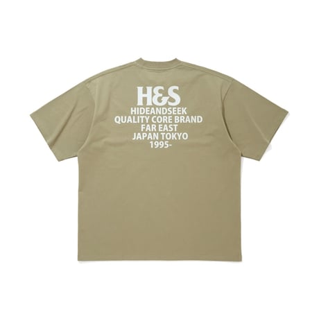 [HIDE AND SEEK]H&S S/S Tee(26ss)/BEIGE