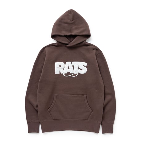 [RATAS]BOX LOGO HOODIE/BROWN