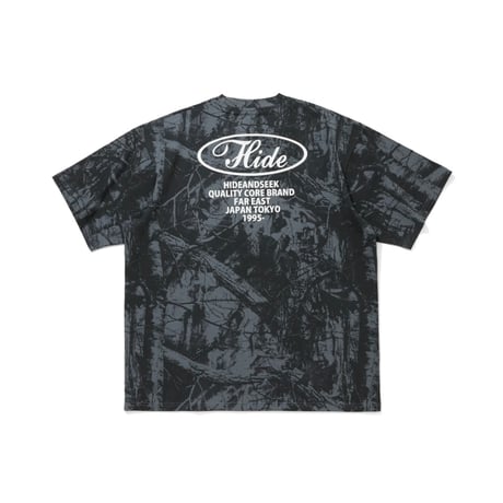 [HIDE AND SEEK]Camo S/S Tee/Realtree BLK