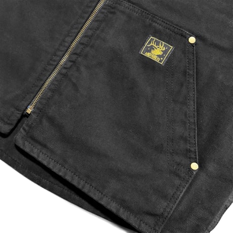 [ANDFAMILYS]Working Duck Vest/BLACK