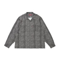 [HIDE AND SEEK]Leopard L/S Shirt/GRY