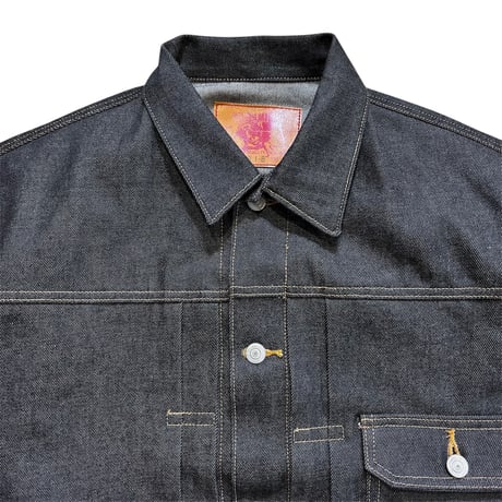 [ANDFAMILYS]Denim Jacket Record1/BLACK