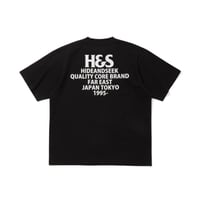 [HIDE AND SEEK]H&S S/S Tee(26ss)/BLACK