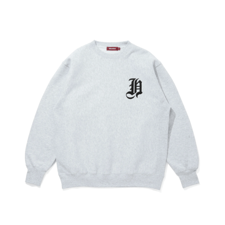 [HIDE AND SEEK]H Sweat Shirt/L-GRY